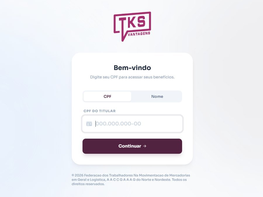 Acesse o portal com seu CPF